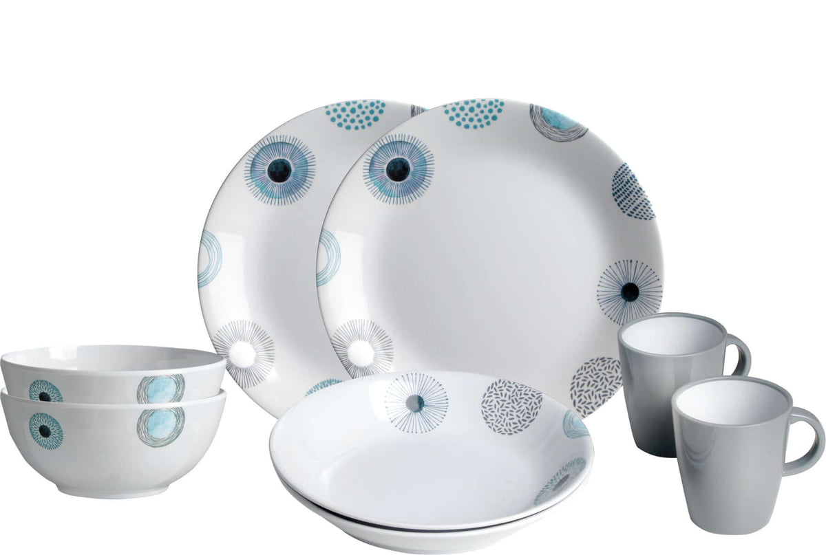 Set piatti da campeggio Brunner TÊTE-Â-TÊTE Space