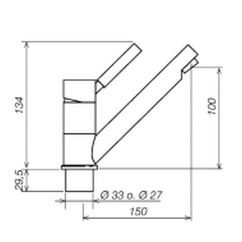 Rubinetto Miscelatore Trend E 705291 