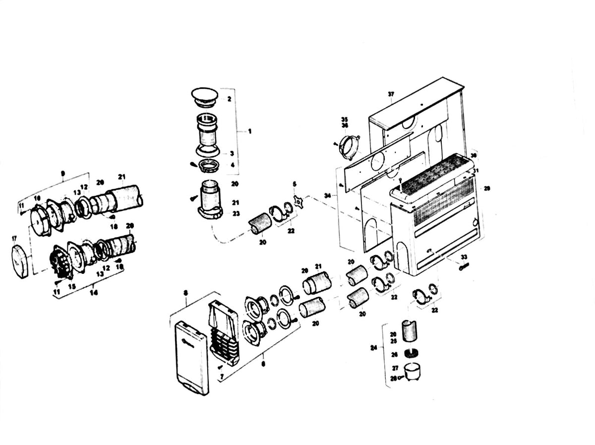 Ricambi accessori stufa Truma S 2200