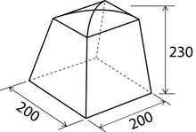 Carica l&#39;immagine nel visualizzatore di Gallery, Misure Tenda cucina da campeggio Brunner Chef II Outdoor
