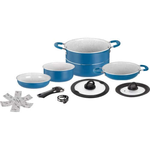 Set pentole da campeggio Brunner Carezza 7+1 Ø22