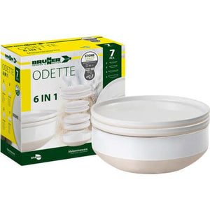 Set piatti da campeggio Brunner 6 in 1 Odette