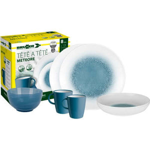 Set piatti campeggio Brunner TÊTE-Â-TÊTE Meteore