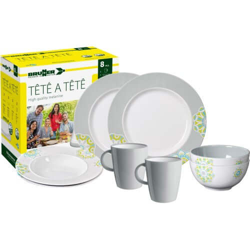 Set piatti da campeggio Brunner TÊTE-Â-TÊTE Sandhya