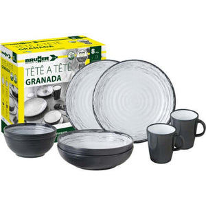 Set piatti da campeggio Brunner TÊTE-Â-TÊTE Granada