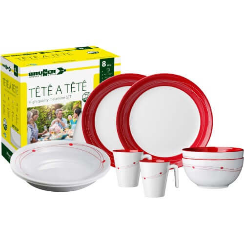 Set piatti da campeggio Brunner TÊTE-Â-TÊTE Cosmic