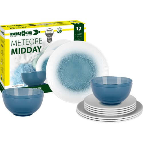 Set piatti da campeggio Brunner Midday Meteore