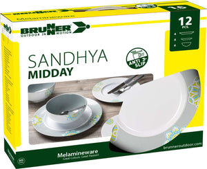 Scatolo Set piatti da campeggio Brunner Midday Sandhya