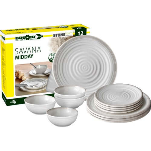 Set piatti da campeggio Brunner Midday Savana