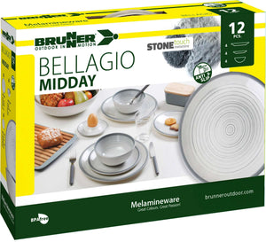 Scatolo Set piatti da campeggio Brunner Midday Bellagio