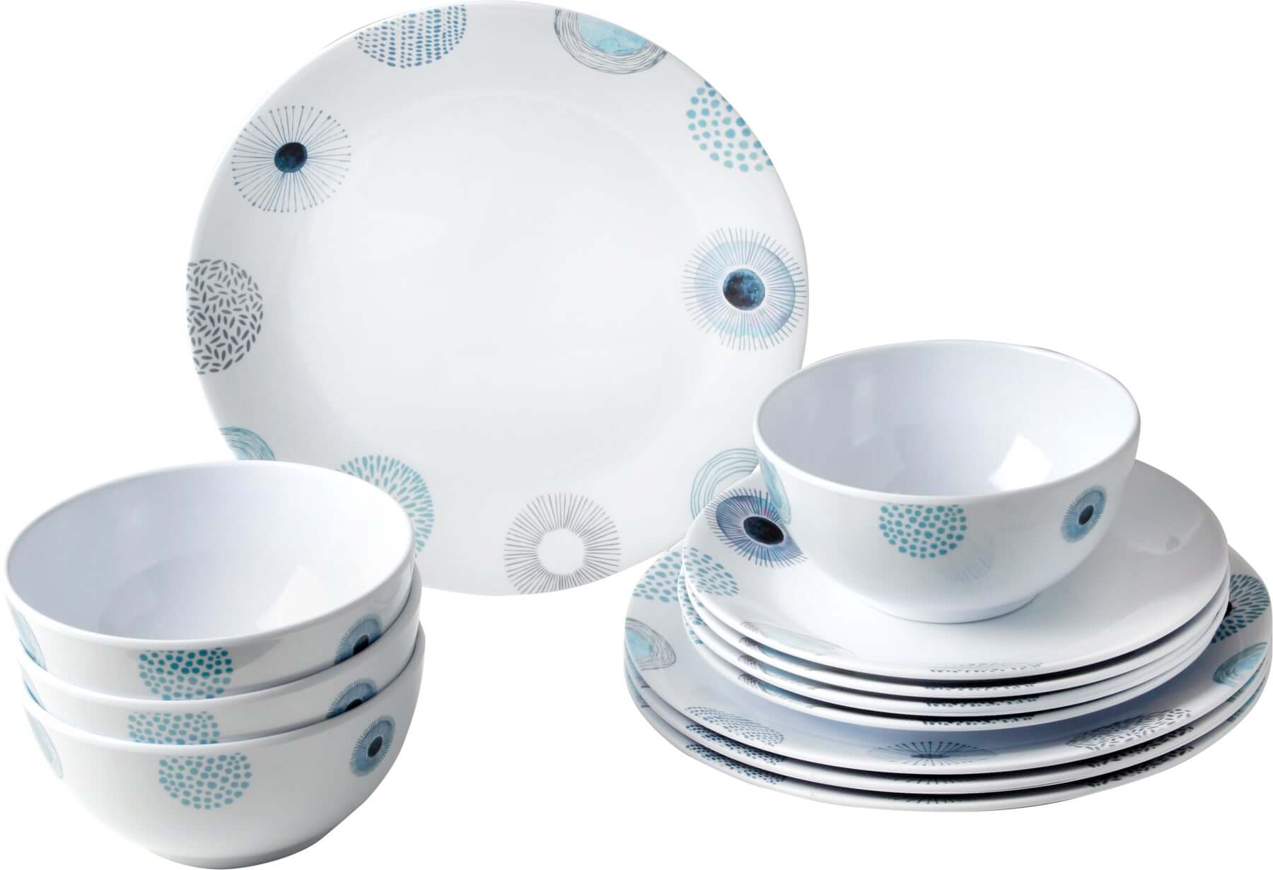 Set piatti da campeggio Brunner Midday Deep Sea