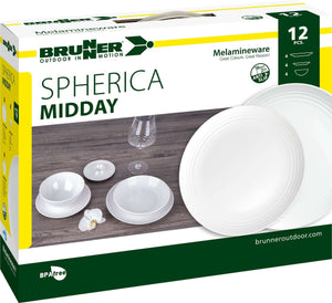 Scatolo Set piatti da campeggio Brunner Midday Spherica