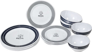 Set piatti da campeggio Brunner Midday Nautical