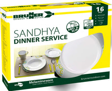 Carica l&#39;immagine nel visualizzatore di Gallery, Scatolo Set stoviglie da campeggio Brunner Dinner Service Sandhya
