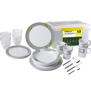 Set stoviglie da campeggio Brunner All Inclusive Tulip