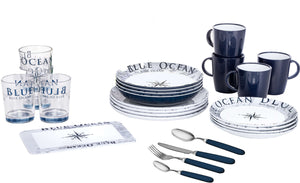 Set stoviglie da campeggio Brunner All Inclusive Blue Ocean