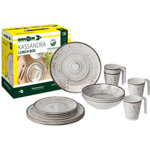 Set stoviglie da campeggio Brunner Lunch Box Kassandra