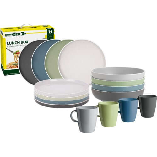 Set stoviglie da campeggio Brunner Lunch Box Dolomit