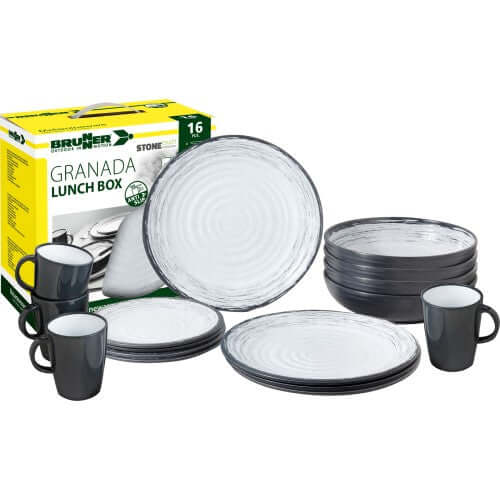 Set stoviglie da campeggio Brunner Lunch Box Granada