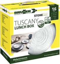 Carica l&#39;immagine nel visualizzatore di Gallery, Scatolo Set stoviglie da campeggio Brunner Lunch Box Tuscany
