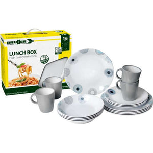 Set stoviglie da campeggio Brunner Lunch Box Deep Sea