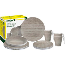 Carica l&#39;immagine nel visualizzatore di Gallery, Set piatti da campeggio Brunner Melamine Sequoia
