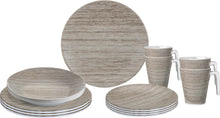 Carica l&#39;immagine nel visualizzatore di Gallery, Set piatti da campeggio Brunner Melamine Sequoia
