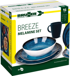 Scatolo Set piatti da campeggio Brunner Melamine Breeze