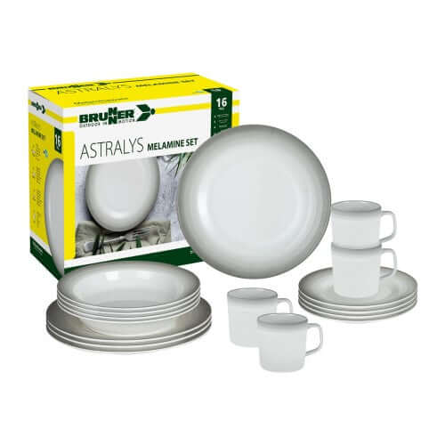 Set piatti da campeggio Brunner Melamine Astralys