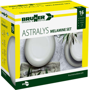 Scatolo Set piatti da campeggio Brunner Melamine Astralys