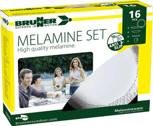 Scatolo Set piatti da campeggio Brunner Melamine Pralin