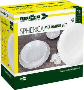 Scatolo Set piatti da campeggio Brunner Melamine Spherica