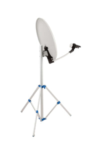 Treppiede per antenna satellitare da camper e campeggio Brunner Transat ALU