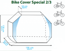 Carica l&#39;immagine nel visualizzatore di Gallery, Scheda tecnica Brunner Bike Cover Special 2/3
