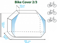 Carica l&#39;immagine nel visualizzatore di Gallery, Scheda tecnica Brunner Bike Cover 2/3
