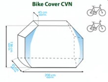 Carica l&#39;immagine nel visualizzatore di Gallery, Scheda tecnica Brunner Bike Cover CVN 2
