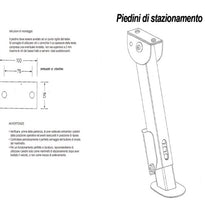 Carica l&#39;immagine nel visualizzatore di Gallery, Piedino di stazionamento MF 700
