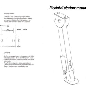 Piedino di stazionamento MF 700