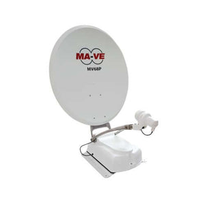 Antenna satellitare per camper MA-VE MV68 con tastiera 4 satelliti