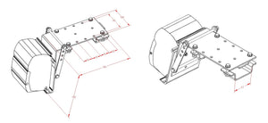 Kit Roof Rail per tendalini Fiamma F45/F70/Compass