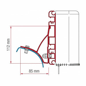 Kit Renault Trafic per tendalini Fiamma Compass