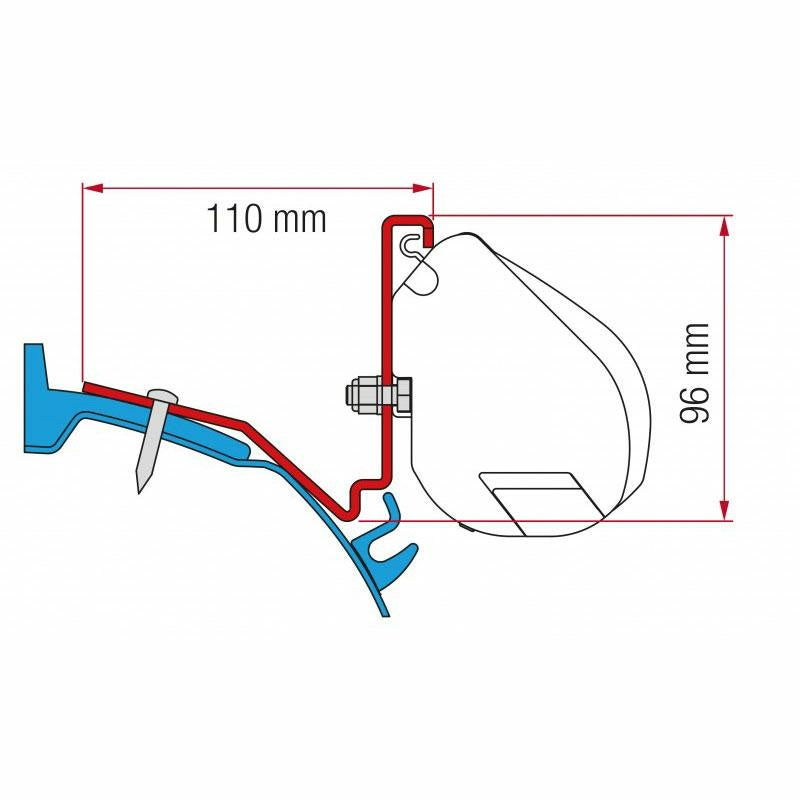 Kit Ford Custom Capland/Capfun per tendalini Fiamma F35PRO