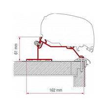 Carica l&#39;immagine nel visualizzatore di Gallery, Adapter Caravan Roof staffa per tendalini Fiamma F80/F65
