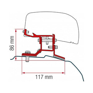 Kit Ford Custom L2 staffa per tendalini fiamma F40