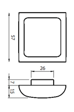 Carica l&#39;immagine nel visualizzatore di Gallery, Kit completo maniglia per mobili V1149
