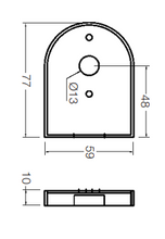 Carica l&#39;immagine nel visualizzatore di Gallery, Serratura per porta V1119+AS1119
