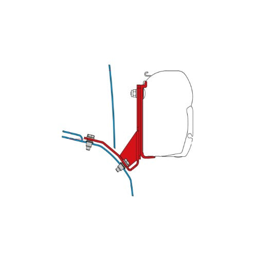 Kit Ducato/Hymercar/Possl tetto a soffietto Staffa per tendalini Fiamma F45/F70