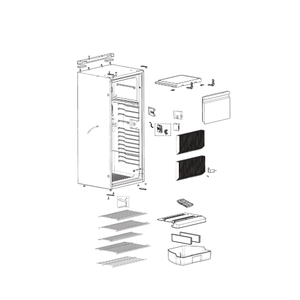 Ricambi frigorifero Dometic serie 8 mod. RML 8551 Sx - Mobile