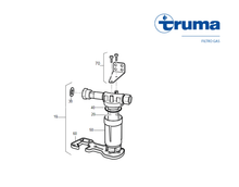 Carica l&#39;immagine nel visualizzatore di Gallery, Ricambi filtro gas Truma

