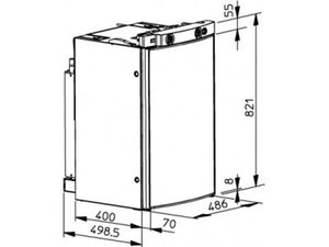 Frigo Dometic serie 8 RM 8401